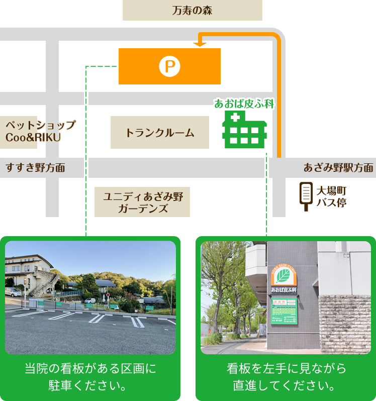 アクセス 横浜市青葉区の皮膚科 アレルギー科 美容皮膚科 形成外科